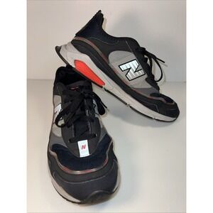 Men's New Balance X-Racer in Black Grey Red Size 9.5